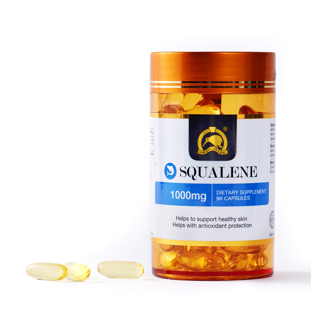 Viên uống Squalene cấp ẩm cho da giúp da tươi trẻ, sáng hồng tự nhiên KGK Squalene 1000mg (30 viên) - Ảnh 2